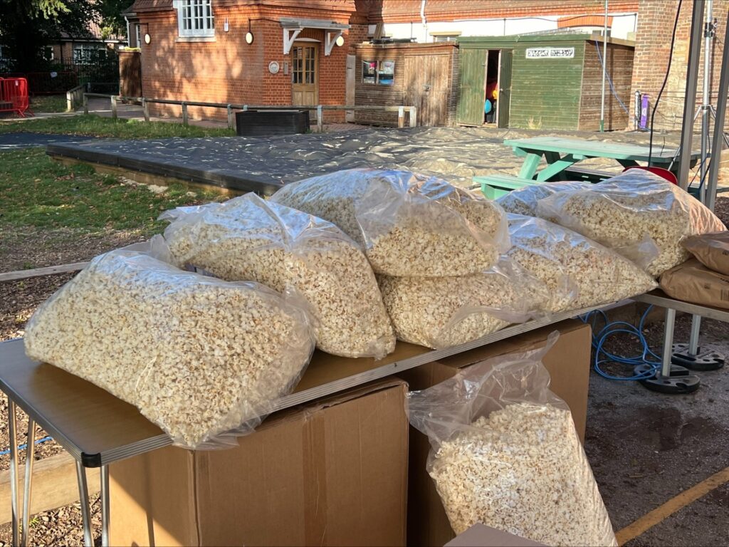 Ready-Made Sweet Popcorn